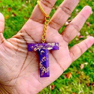 Letter Keychain ( Letter T only)